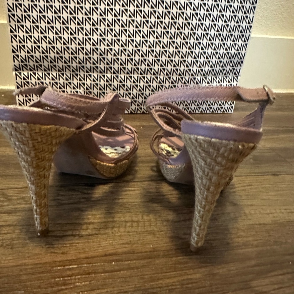Gianni b. heels, mute lavender size 8, NWT - Picture 6 of 10
